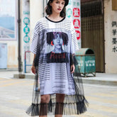 Hello Girl Short Sleeve Dress